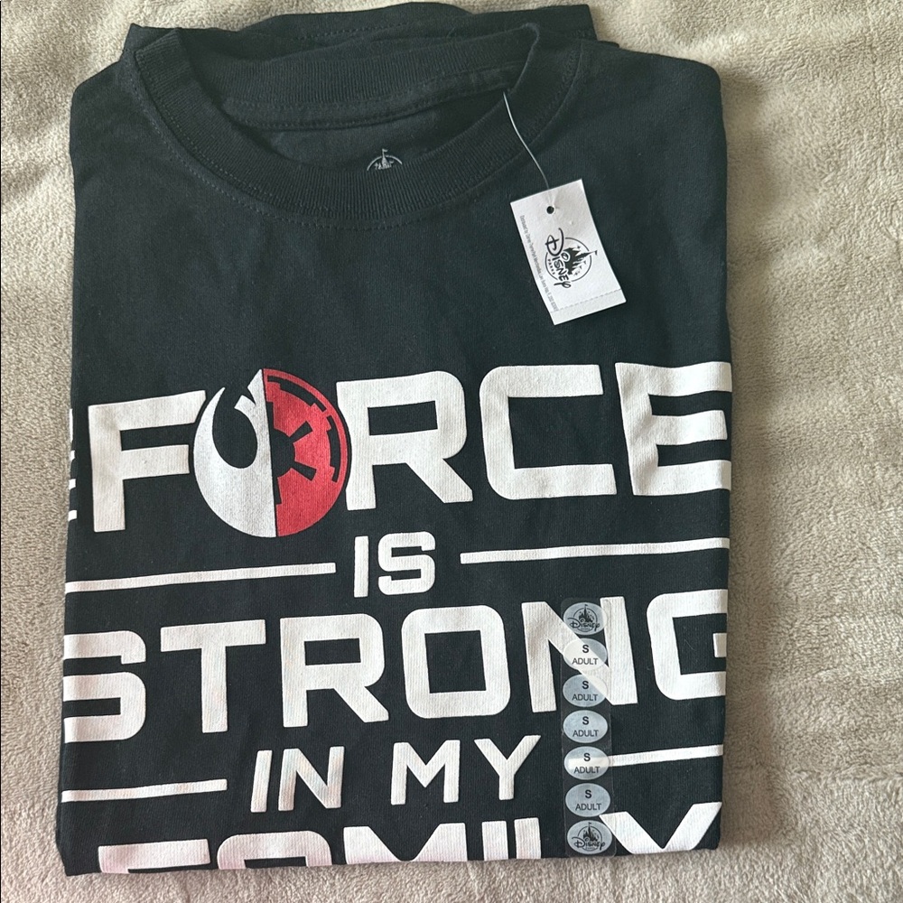 The force is strong in my family t shirt